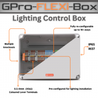 G-Pro FLEXI-BOX: 16-Way+ Lighting Control Box 